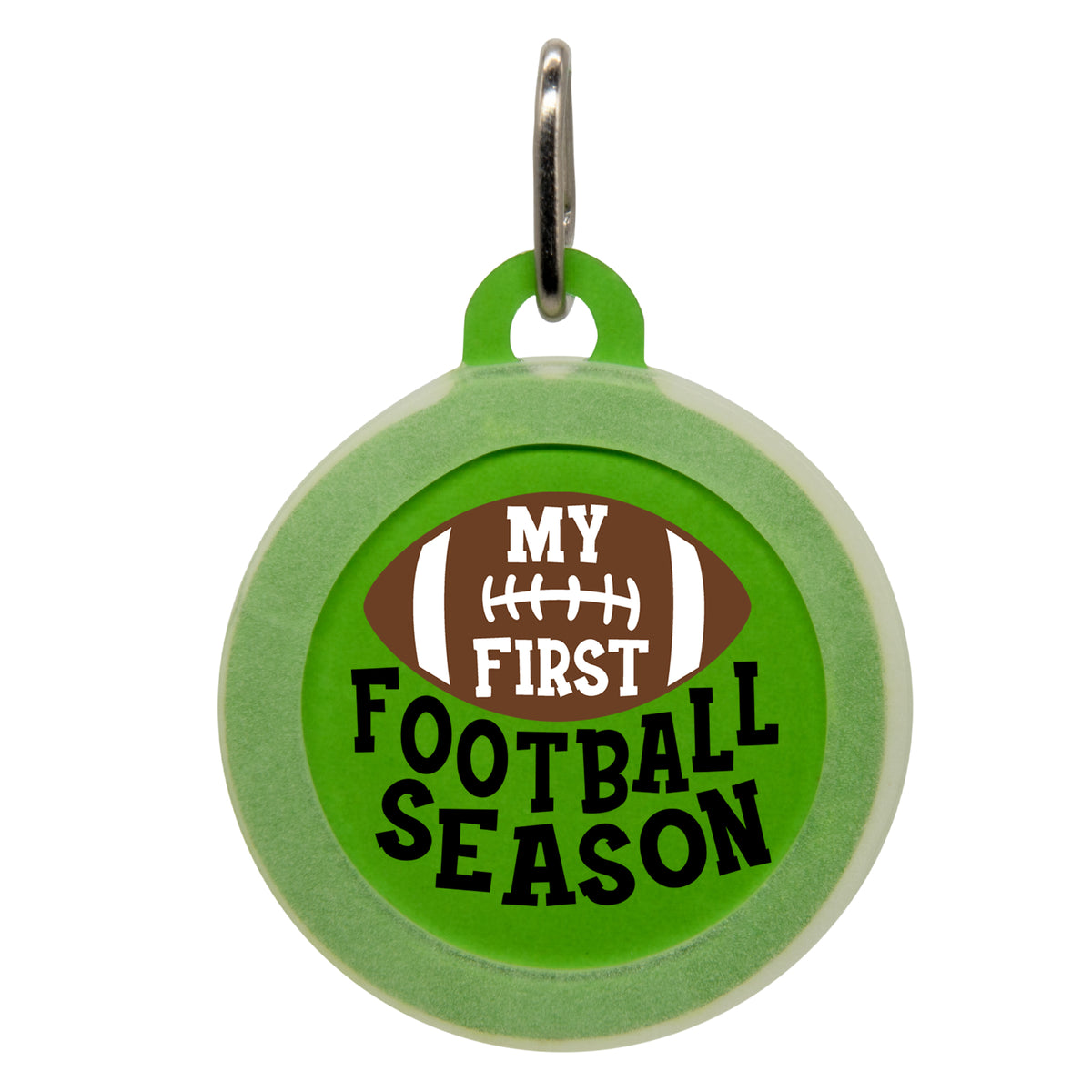 My First Football Season Pet ID Tag