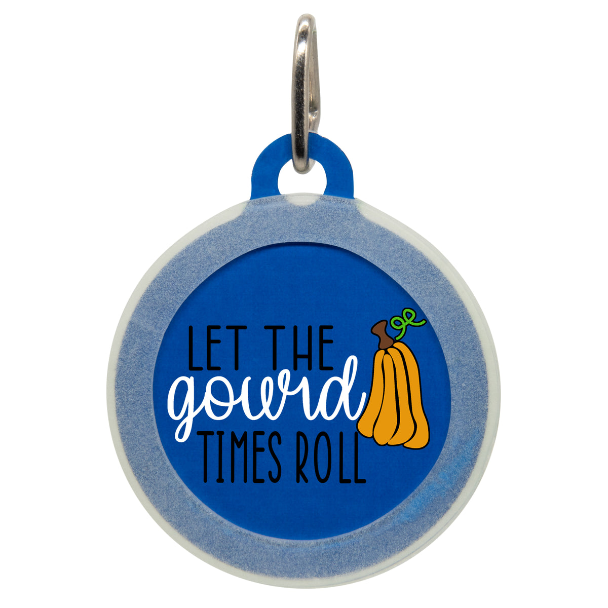 Let The Gourd Times Roll Pet ID Tag