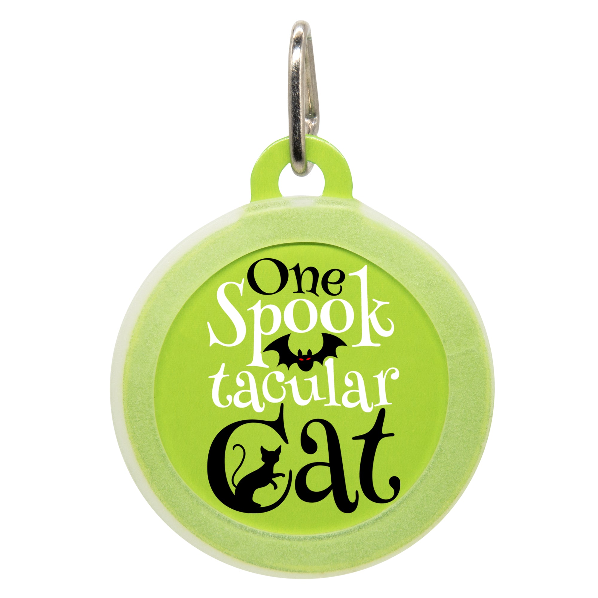 One Spooktacular Cat ID Tag