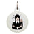 Wednesday Addams Pet ID Tag