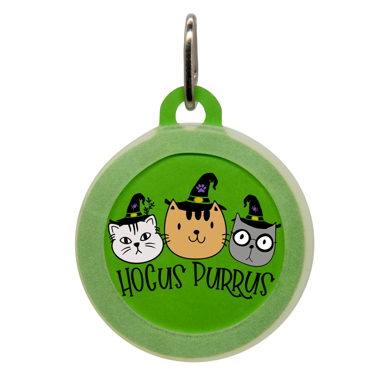 Hocus Purrus Cat ID Tag