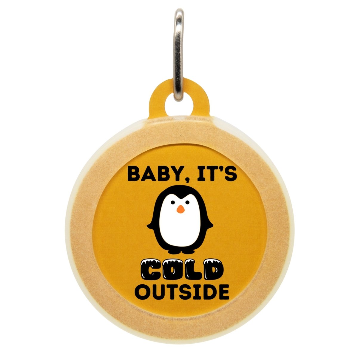 Baby It&#39;s Cold Outside Name Tag - Oh My Paw&#39;d