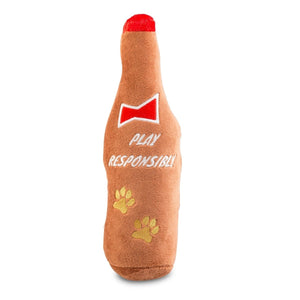 Barkweiser Beer Dog Toy - Oh My Paw'd
