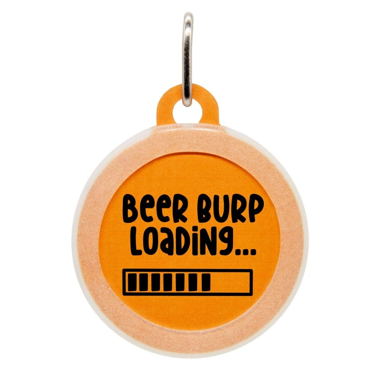 Beer Burp Loading Name Tag - Oh My Paw'd