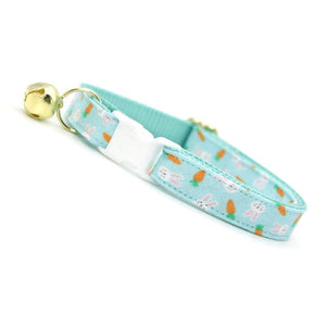 Blue Bunny Cat Collar - Oh My Paw'd