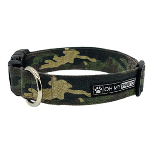 Camouflage Dog Collar - Oh My Paw'd