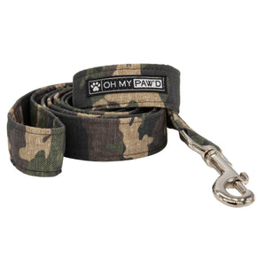 Camouflage Dog Leash - Oh My Paw'd