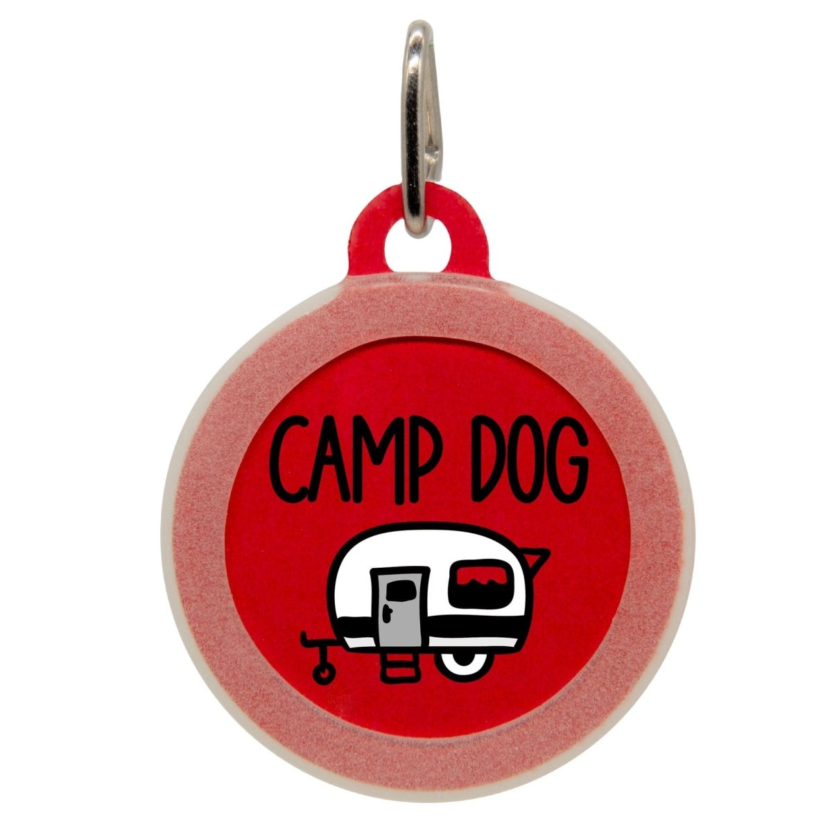 Camp Dog Name Tag - Oh My Paw'd