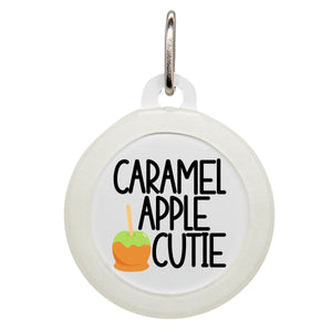 Caramel Apple Cutie Name Tag - Oh My Paw'd