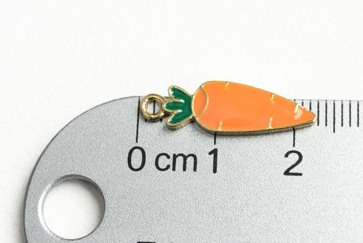 Carrot Collar Charm - Oh My Paw'd