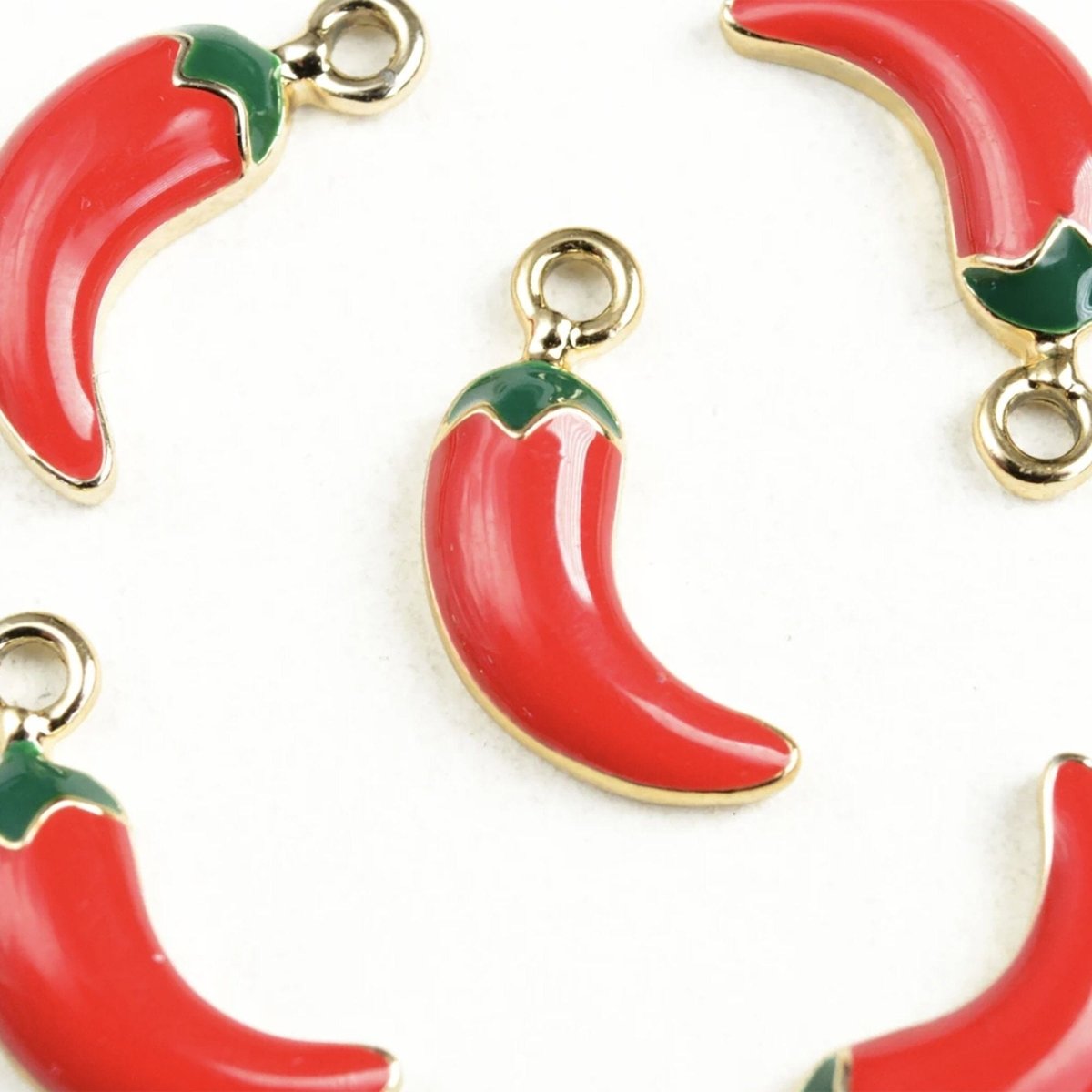 Chili Pepper Collar Charm - Oh My Paw&#39;d