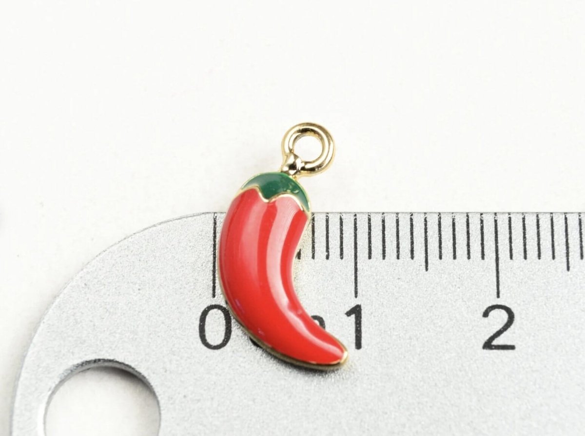 Chili Pepper Collar Charm - Oh My Paw'd