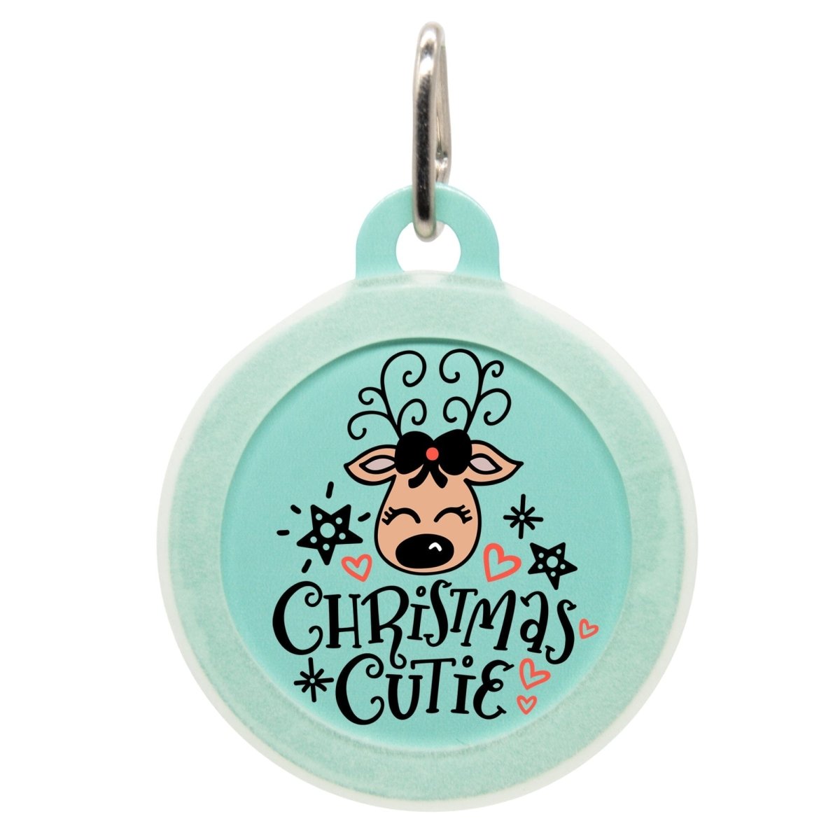 Christmas Cutie Name Tag - Oh My Paw&#39;d