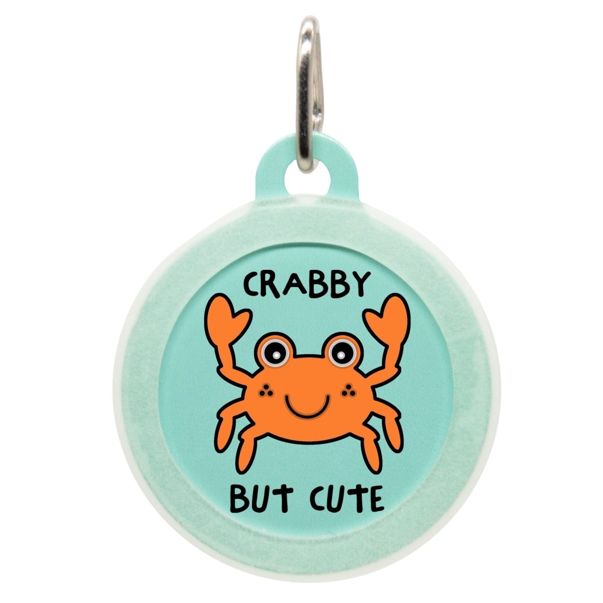 Crabby But Cute Name Tag - Oh My Paw&#39;d