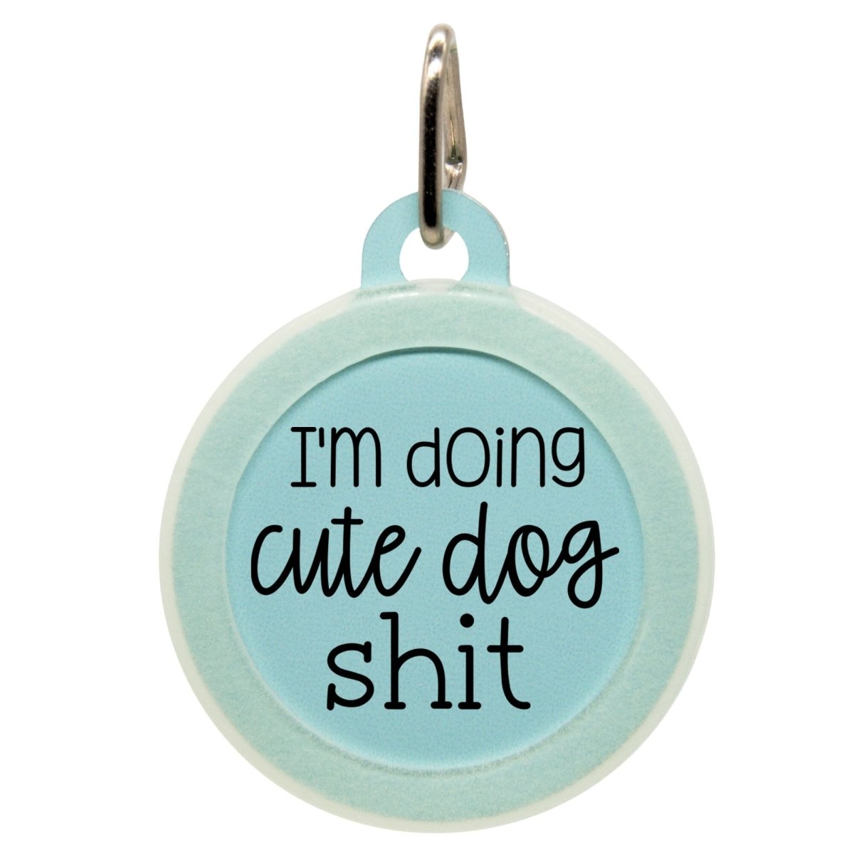 Cute Dog Shit Name Tag - Oh My Paw'd