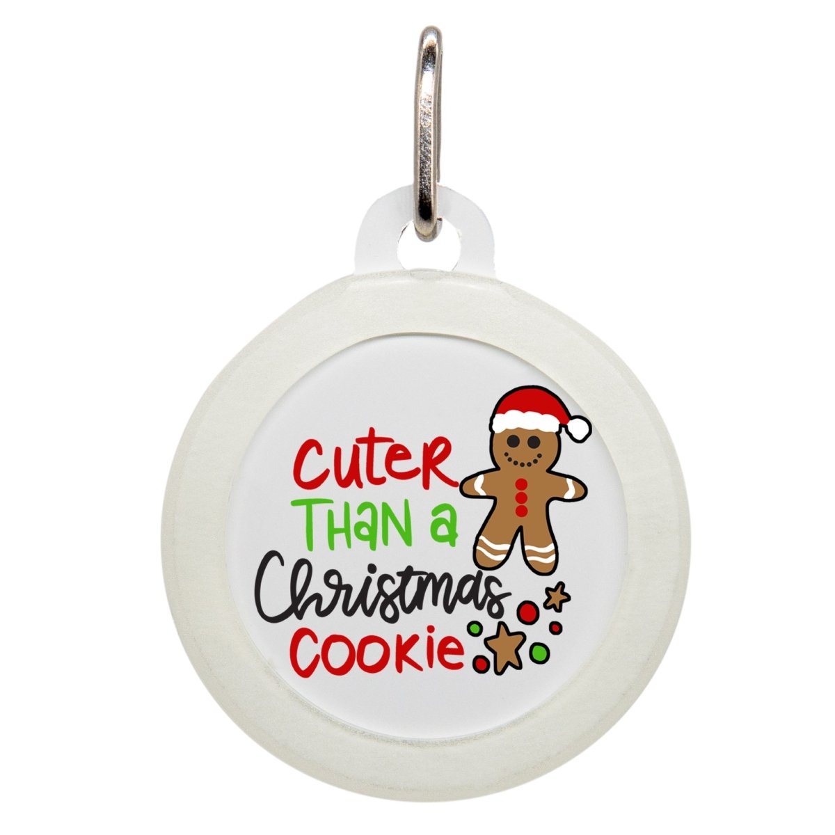 Cuter Than A Christmas Cookie Name Tag - Oh My Paw'd