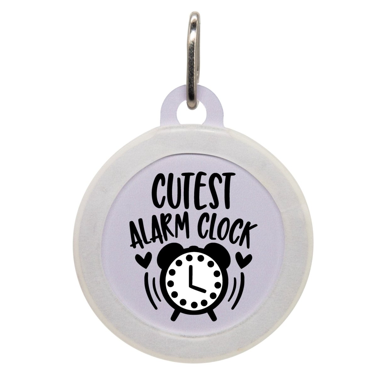 Cutest Alarm Clock Name Tag - Oh My Paw&#39;d