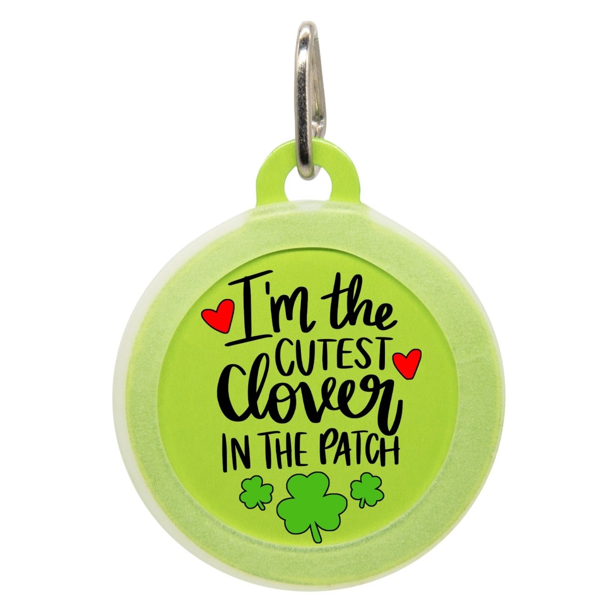 Cutest Clover In The Patch Pet ID Tag - Oh My Paw'd