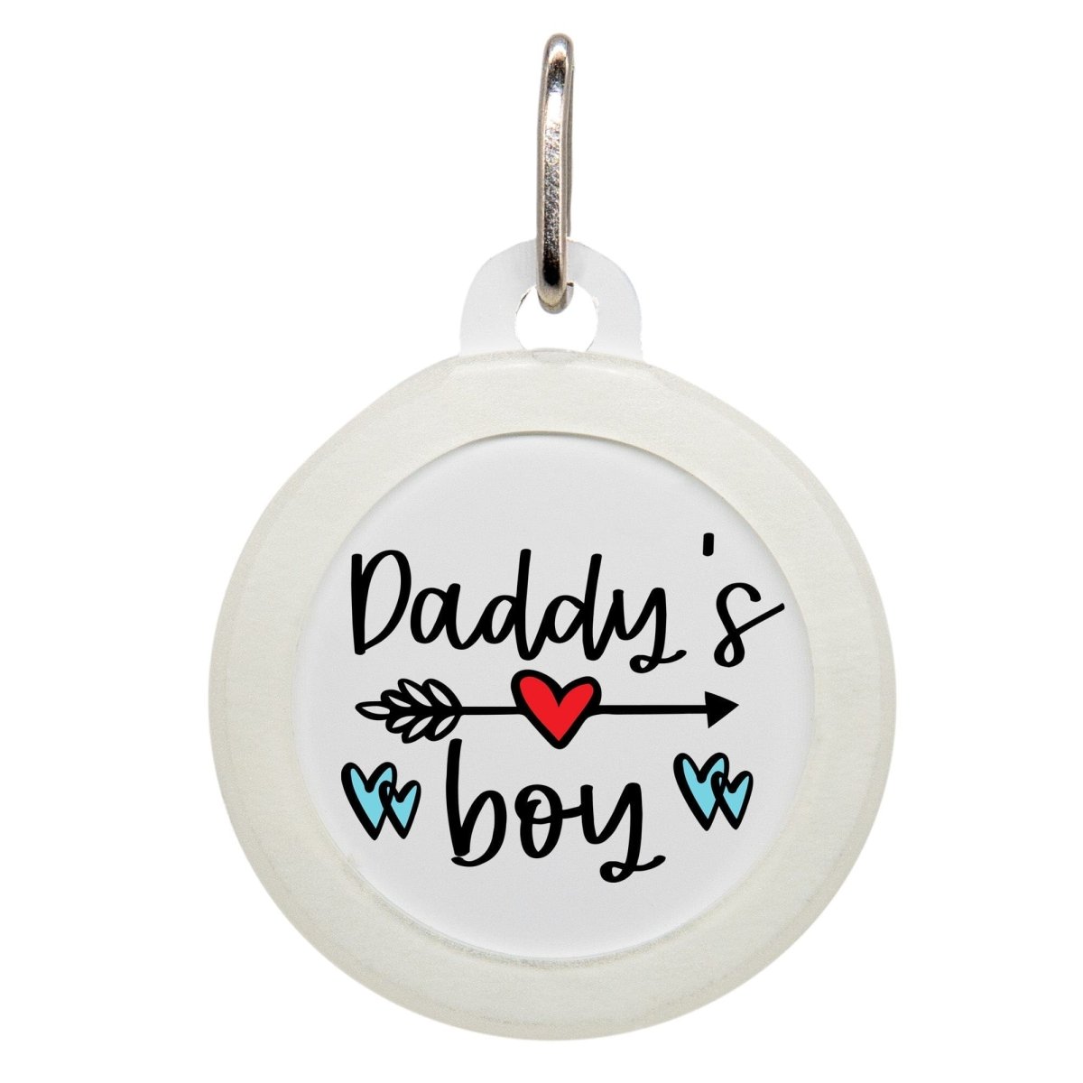 Daddy&#39;s Boy Name Tag - Oh My Paw&#39;d