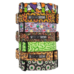 Day of the Dead Dog Collar - Oh My Paw'd