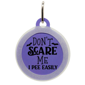 Don't Scare Me Name Tag - Oh My Paw'd