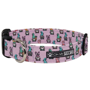 Easter Gnome Dog Collar - Oh My Paw'd