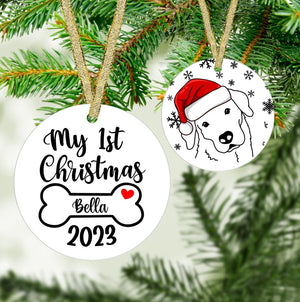 Golden Retriever Ornament - Oh My Paw'd
