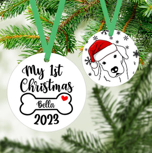 Golden Retriever Ornament - Oh My Paw'd