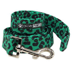 Green Leopard Cat Collar - Oh My Paw'd