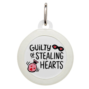 Guilty of Stealing Hearts Name Tag - Oh My Paw'd