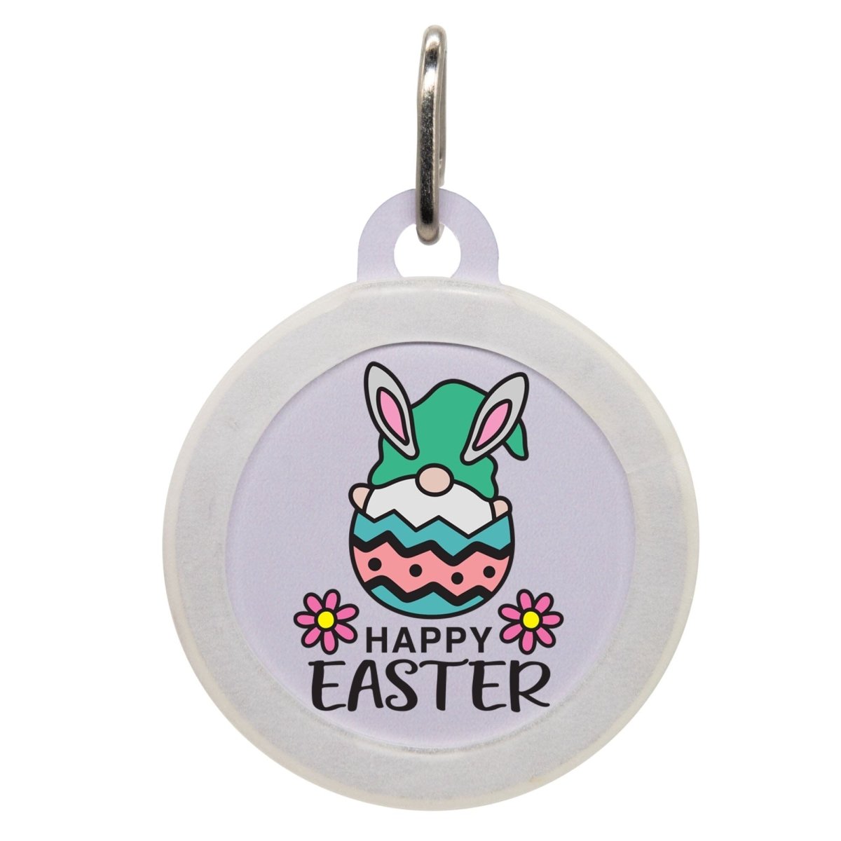 Happy Easter Pet Name Tag - Oh My Paw&#39;d