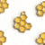Honeycomb Collar Charm - Oh My Paw'd