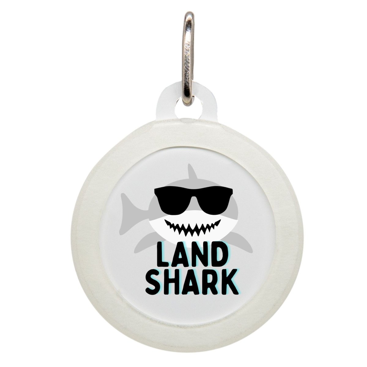 Land Shark Name Tag - Oh My Paw&#39;d
