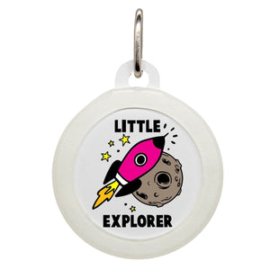 Little Explorer Name Tag - Oh My Paw'd