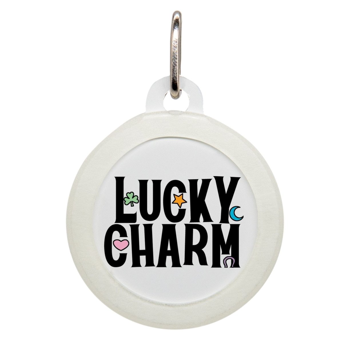 Lucky Charms Dog Name Tag - Oh My Paw&#39;d