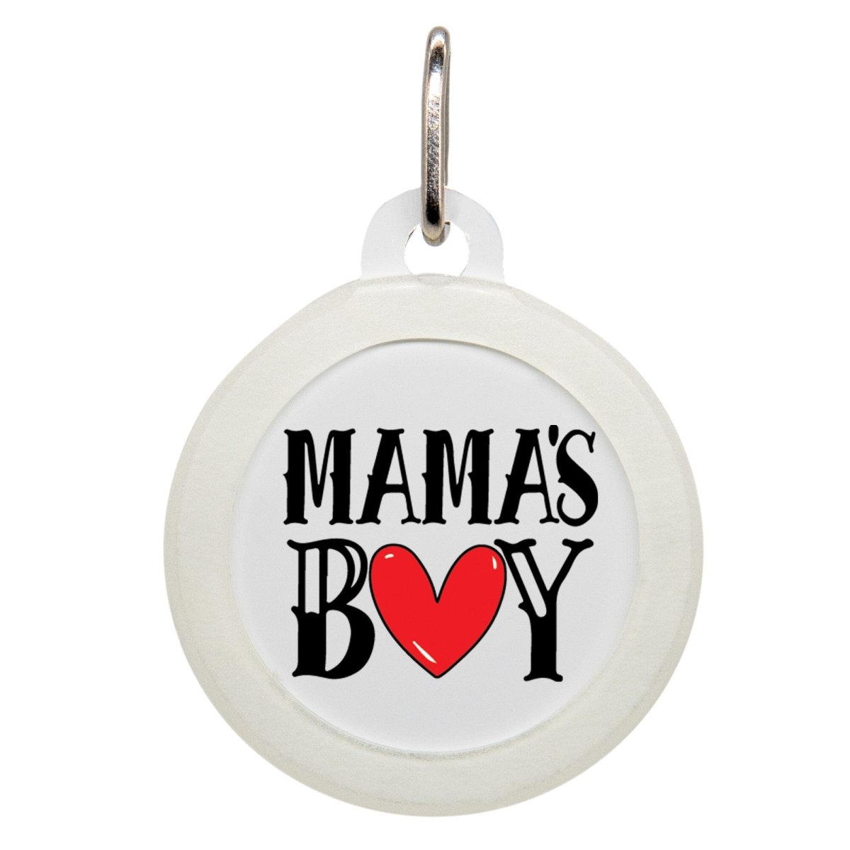 Mama&#39;s Boy Name Tag - Oh My Paw&#39;d