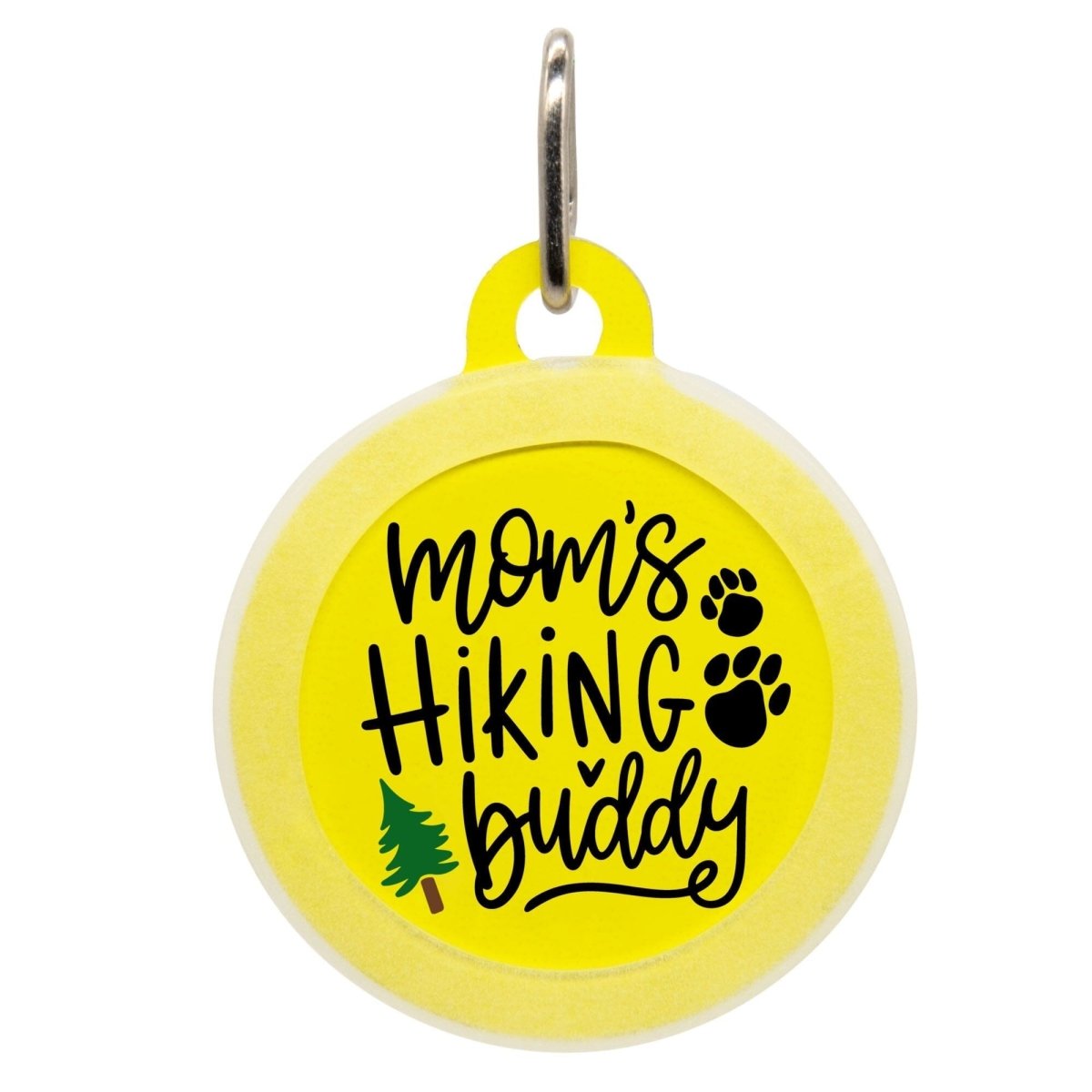 Mom&#39;s Hiking Buddy Name Tag - Oh My Paw&#39;d