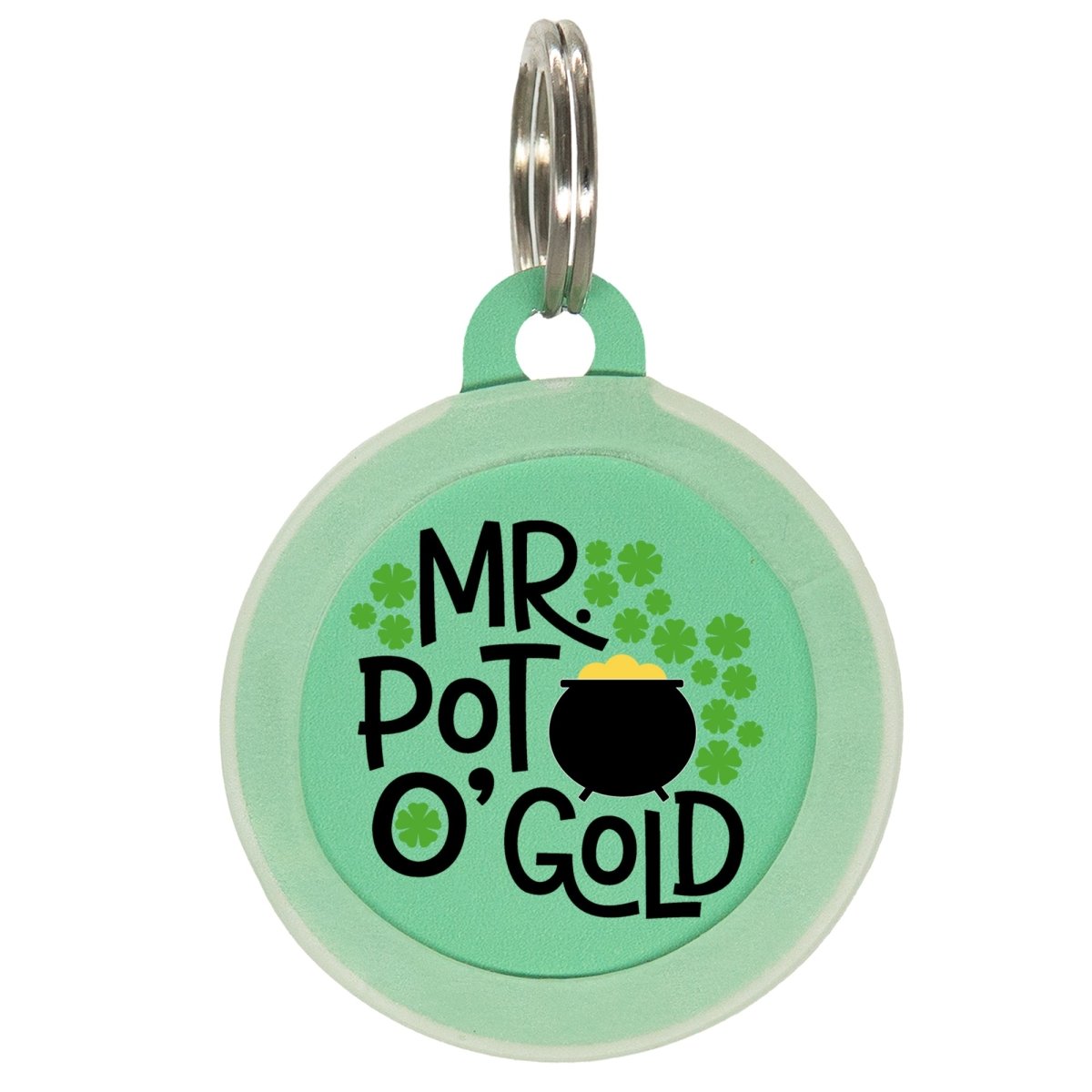 Mr. Pot O&#39; Gold Pet ID Tag - Oh My Paw&#39;d