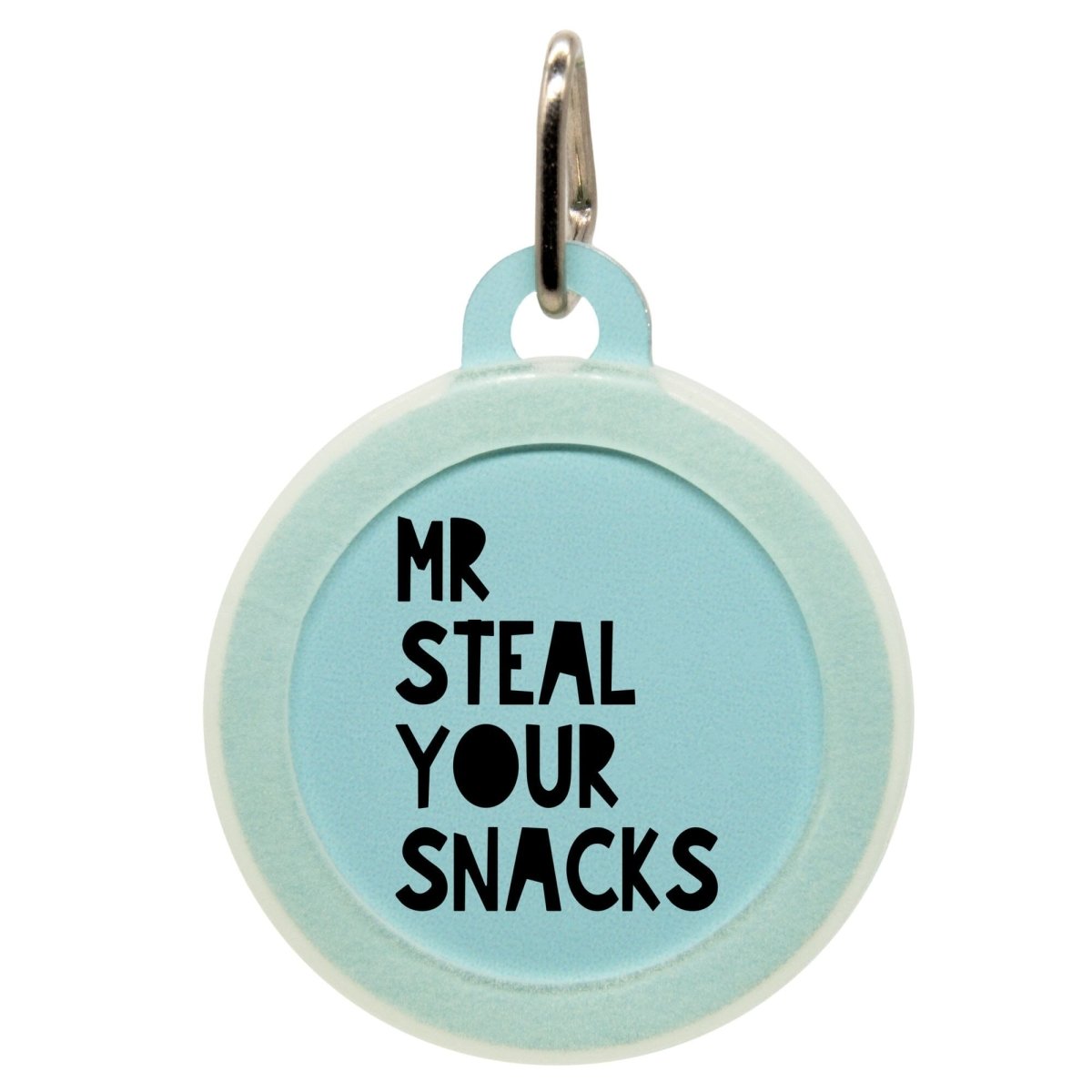 Mr. Steal Your Snacks Name Tag - Oh My Paw&#39;d