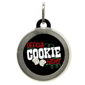 Official Cookie Taster Name Tag - Oh My Paw'd