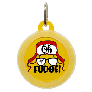 Oh Fudge Name Tag - Oh My Paw'd
