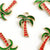 Palm Tree Collar Charm - Oh My Paw'd