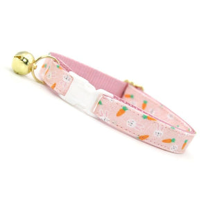 Pink Bunny Cat Collar - Oh My Paw'd
