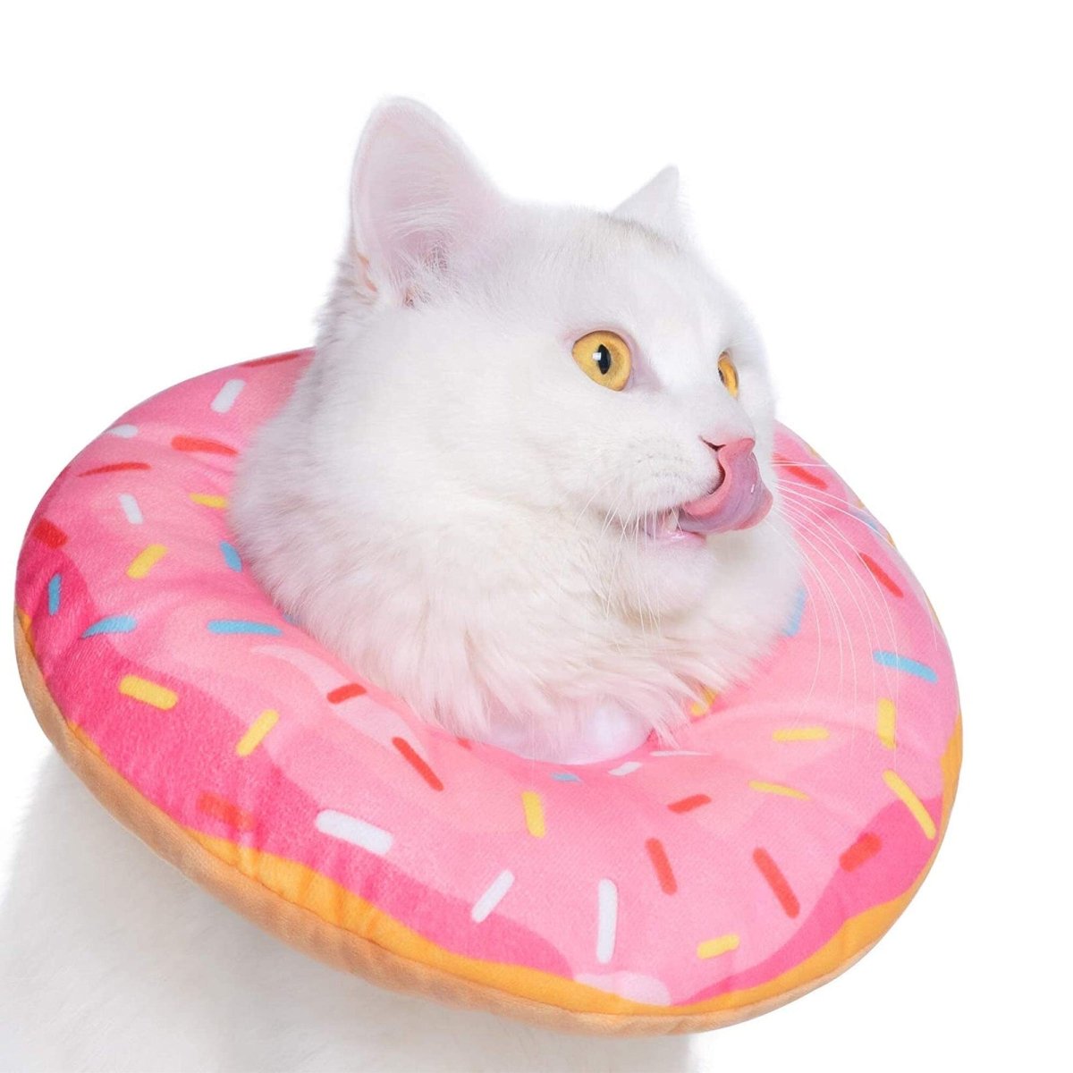 Pink Donut Recovery Collar - Oh My Paw&#39;d