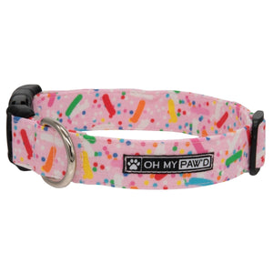 Pink Sprinkles Cat Collar - Oh My Paw'd