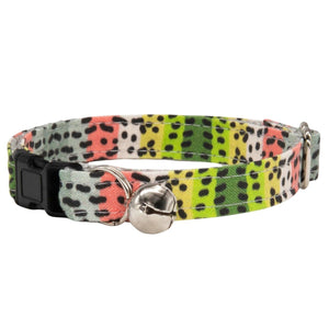 Rainbow Trout Cat Collar - Oh My Paw'd