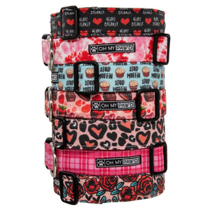Rose Dog Collar - Oh My Paw'd
