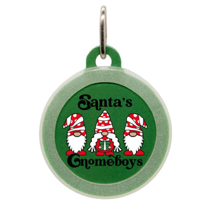 Santa's Gnomeboys Name Tag - Oh My Paw'd