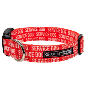 Service Dog Collar - Oh My Paw'd