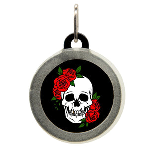 Skull & Roses Dog Leash - Oh My Paw'd